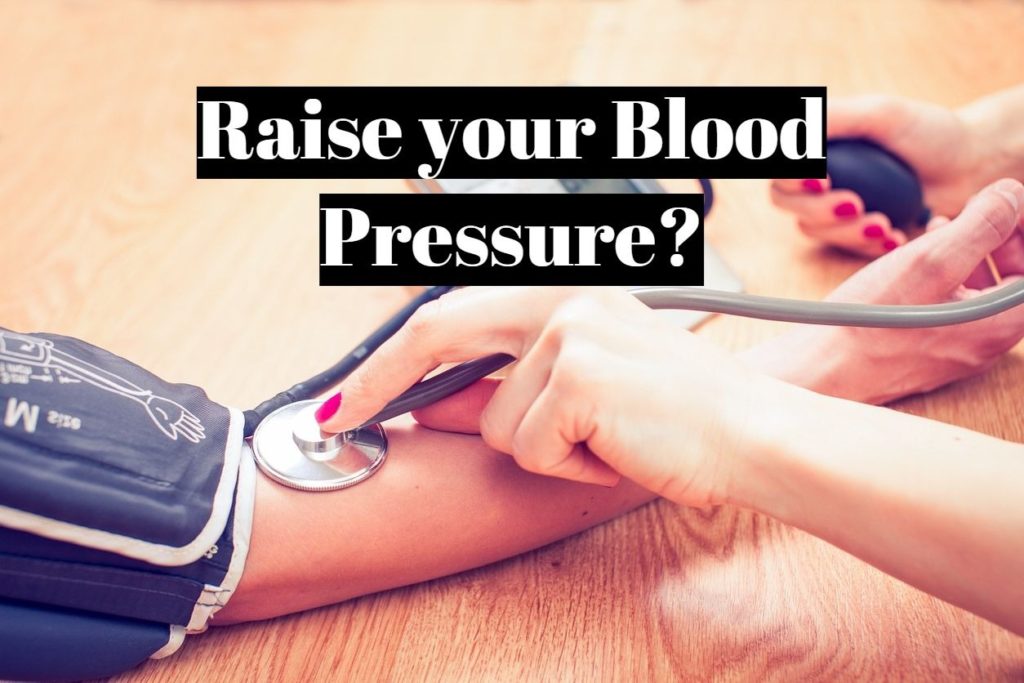 how to increase blood pressure immediately